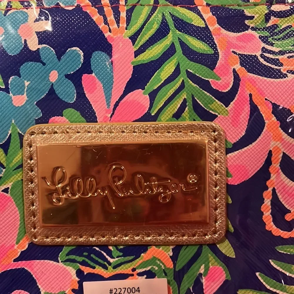 NWT Lilly Pulitzer tech pouch set